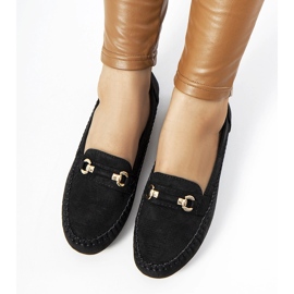 Sorte loafers til kvinder fra Imogen 1