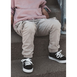 Sorte lave sneakers til børn Big Star JJ374174 ['sort'] 1