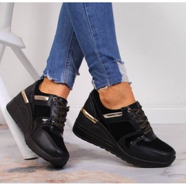 Wedge sneakers S. Barski W OLI160 sort 2
