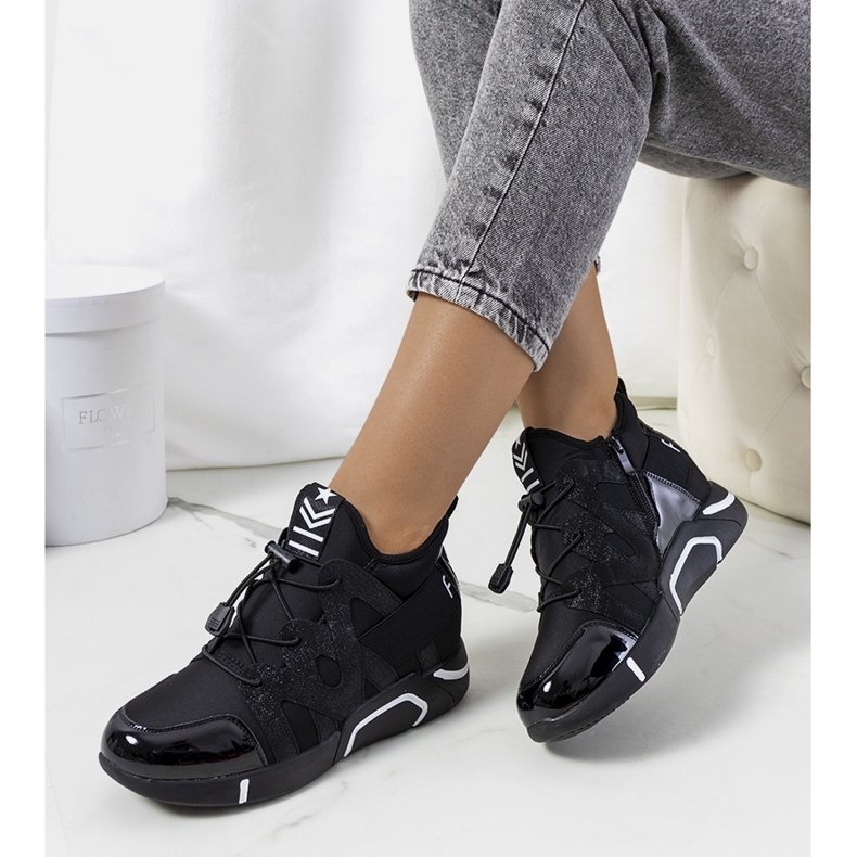 Sorte damesneakers fra Jarvis 1