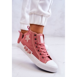 Klassiske High-top Sneakers Big Star JJ274382 Pink lyserød 9