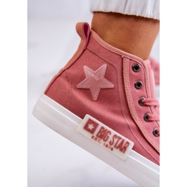 Klassiske High-top Sneakers Big Star JJ274382 Pink lyserød 1