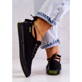 Lette damesneakers Big Star JJ274261 Sort 2