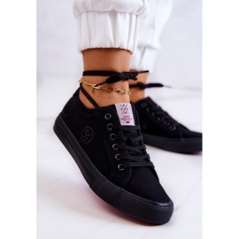 Dame materiale sneakers Cross Jeans JJ2R4049C Sort 2
