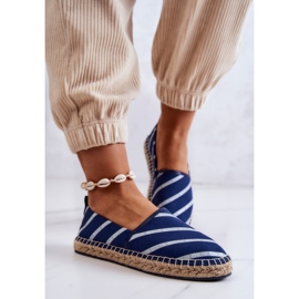 Klassiske espadriller til kvinder Big Star JJ274960 Marineblå 2