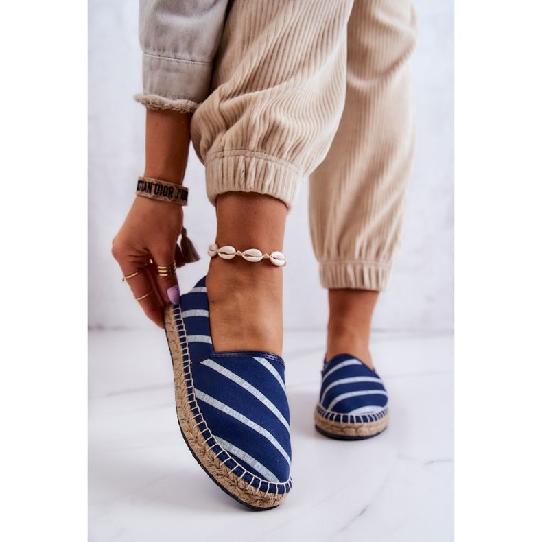 Klassiske espadriller til kvinder Big Star JJ274960 Marineblå 1