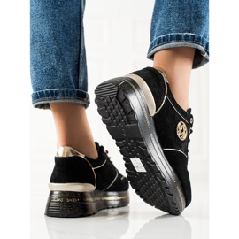 Filippo Modesneakers i læder sort 2