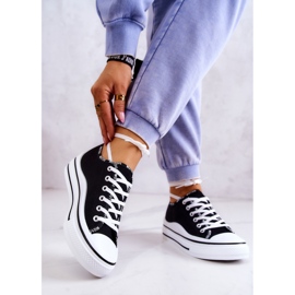 S.Barski Kvinders sorte Menifee-sneakers 2