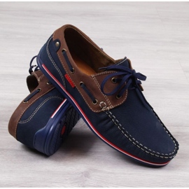 Casual loafers Gregor M GRE1774A marineblå 1