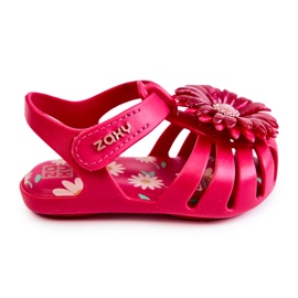 Børnesandaler med velcro Duftende ZAXY JJ385030 Mørk pink lyserød 2