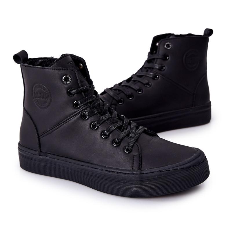 Mænds High-top Sneakers Big Star II174048 Sort 2