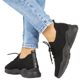 Filippo DTN2184/22 Black Women's Socks sportssko sort 2