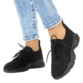 Filippo DTN2184/22 Black Women's Socks sportssko sort 3