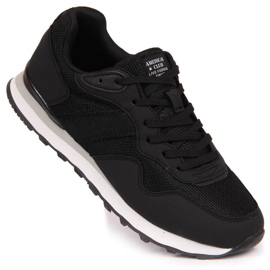 American Club W AM877A sorte sportssko 1
