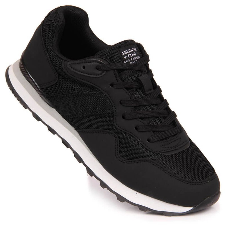 American Club W AM877A sorte sportssko 1