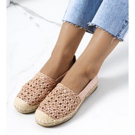 Kiomi pink espadriller lyserød 1