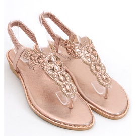Saida Champagne flip-flops lyserød 2