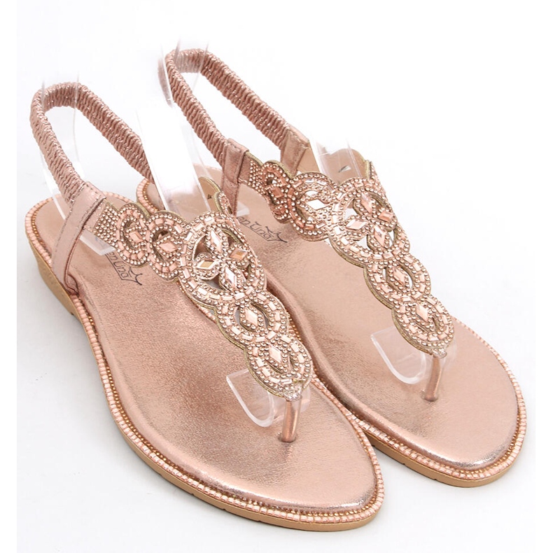 Saida Champagne flip-flops lyserød 2