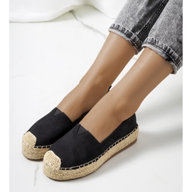 Sorte espadriller til kvinder fra Rhianne 1