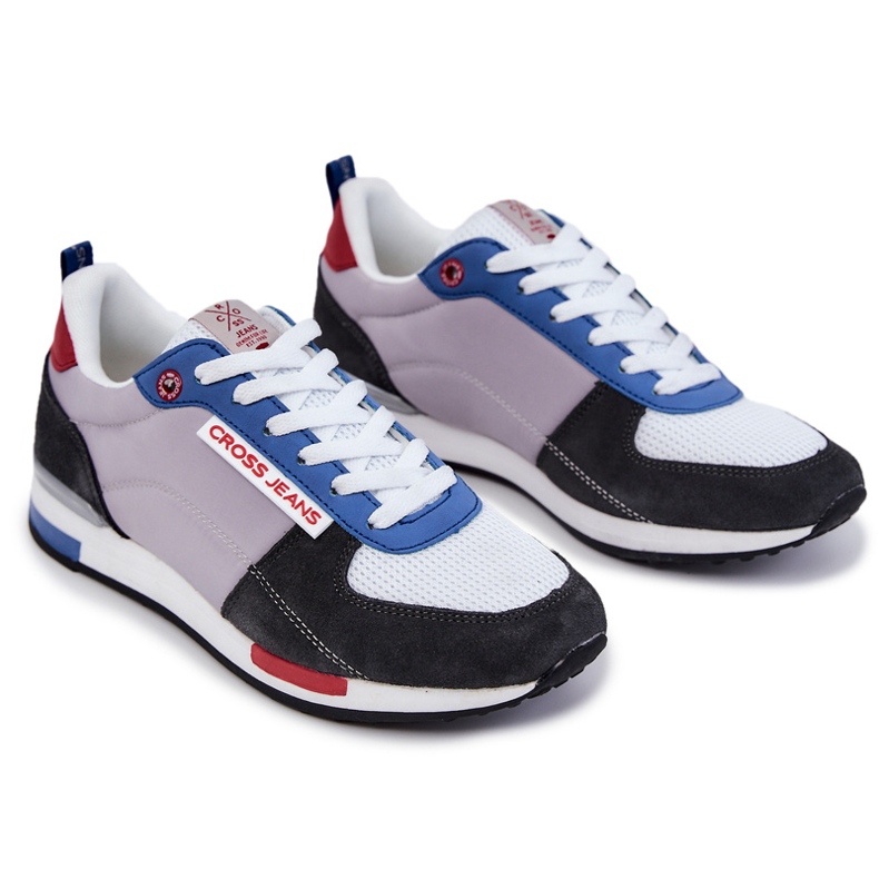 Sportssko til mænd Cross Jeans JJ1R4010C Grå 1
