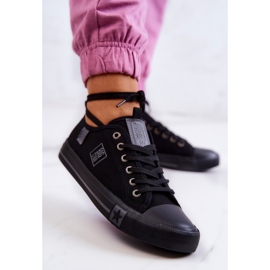 Klassiske lave sneakers Big Star JJ274257 Sort 2