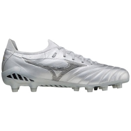 Mizuno Morelia Neo Iii ß Elite Md M P1GA219103 fodboldstøvler grå sølv 1