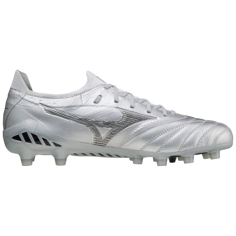 Mizuno Morelia Neo Iii ß Elite Md M P1GA219103 fodboldstøvler grå sølv 1