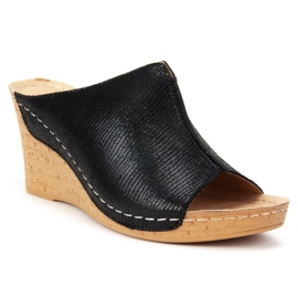 Filippo DK786 / 19 Bk Sorte hjemmesko 2