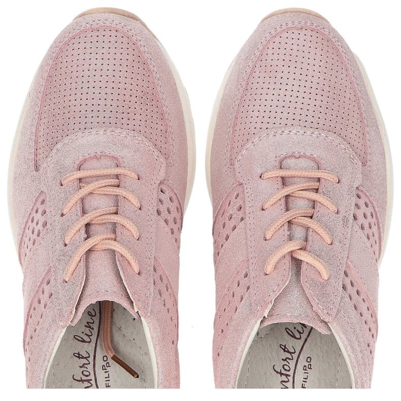 Filippo DP736 / 20 Pi Pink sko lyserød 1