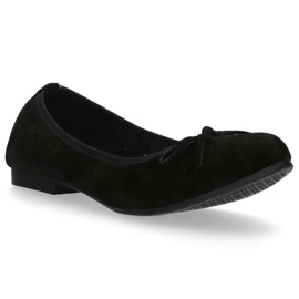 Læderballerinaer Filippo DP1231 / 20 Bk sorte 2