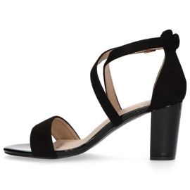 Filippo DS1276 / 20 Bk sorte sandaler 1