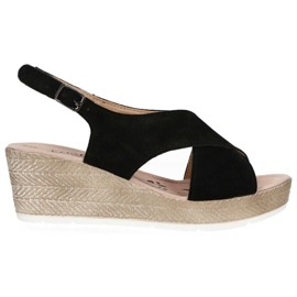 Filippo DS1331 / 20 Bk Sorte sandaler 1