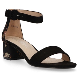 Filippo DS1283 / 20 Bk sorte sandaler 2