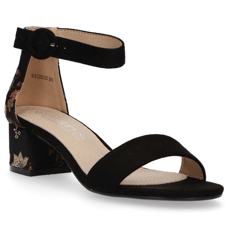 Filippo DS1283 / 20 Bk sorte sandaler 2