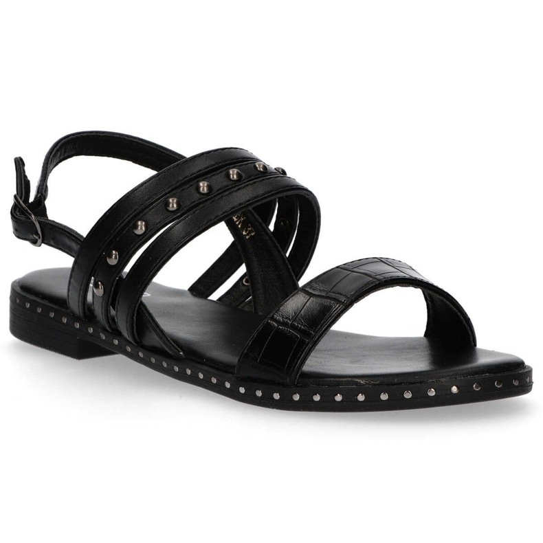 Filippo DS1240 / 20 Bk Sorte sandaler 1