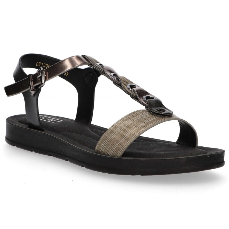 Filippo DS1300 / 20 Bk Sorte sandaler 2