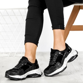 Sneakers Filippo DP1519 / 20 Bk sorte 1