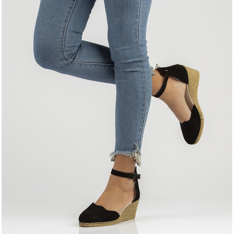 Lædersandaler Filippo DS1394 / 21 Bk Sort 2
