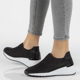 Sneakers Filippo DP2001 / 21 Bk sorte 2