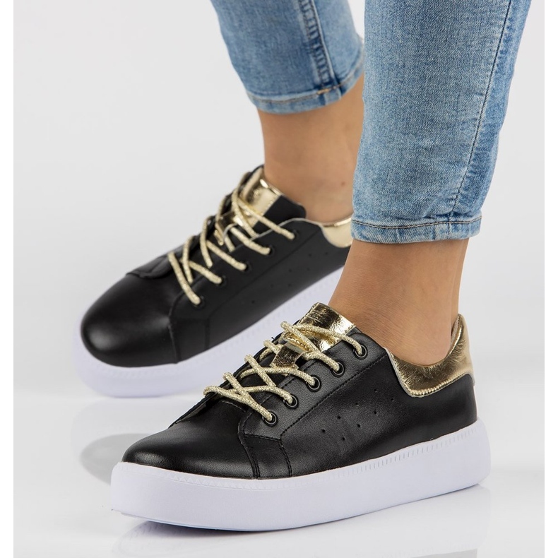 Lædersko Filippo DP2157 / 21 Bk sort 1