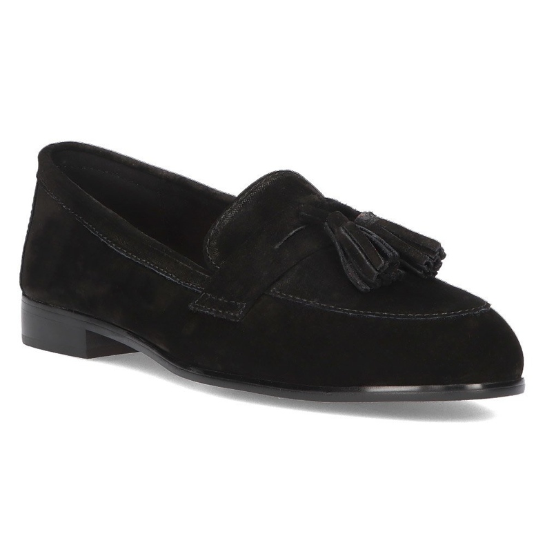 Lædermokkasiner Filippo DP2149 / 21 Bk sort 1