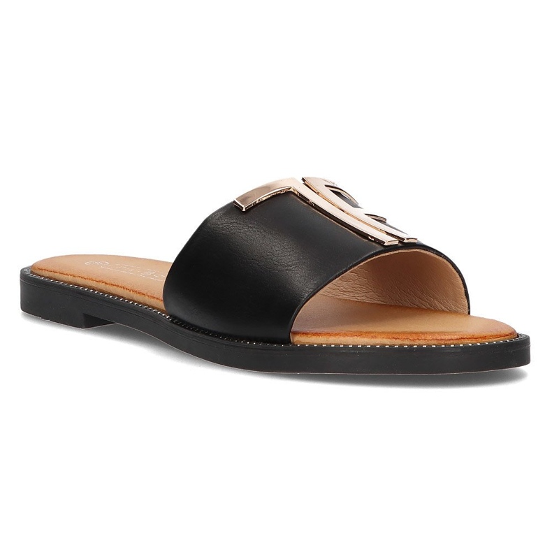 Filippo DK2103 / 21 Bk sorte hjemmesko 1