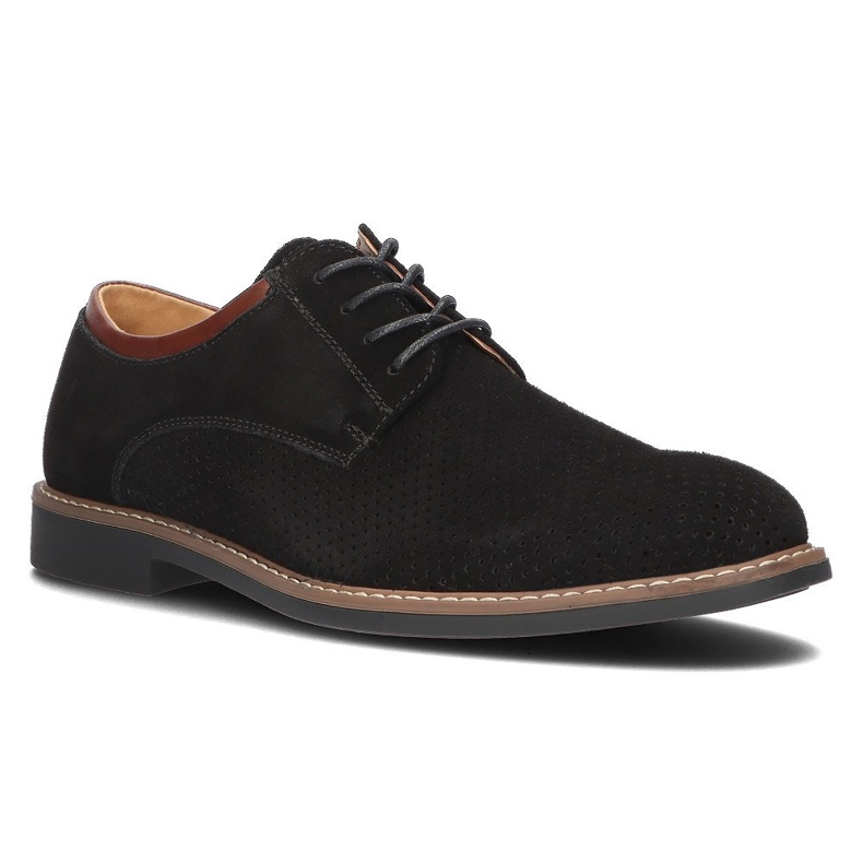 Lædersko Filippo MP2399 / 21 Bk sort 1
