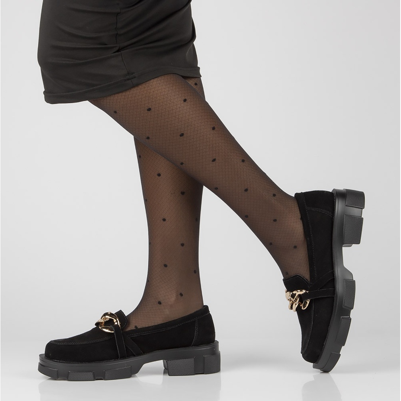 Lædersko Filippo DP3221 / 21 Bk S sort 1