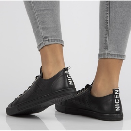 Filippo DP2288 / 21 Bk Bk sorte sneakers 1