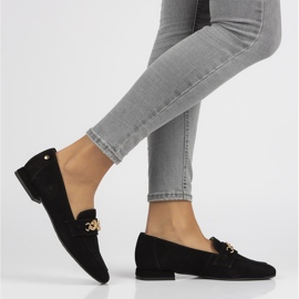 Læder loafers Filippo 05313 sort 2