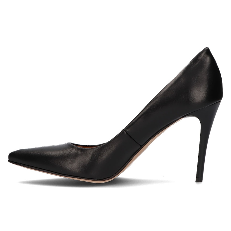 Læder Filippo 956 pumps sort 1
