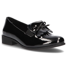 Lædersko Filippo DP3175 / 21 Bk sort 1