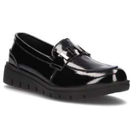 Lædersko Filippo DP3204 / 21 Bk sort 2