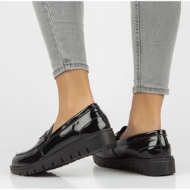 Lædersko Filippo DP3204 / 21 Bk sort 1